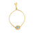 Autumn Style Gold Zirconia Bracelet&bangle Women's Rainbow Shell Bracelet Luxury Adjustable heart eye snake chain Bracelet